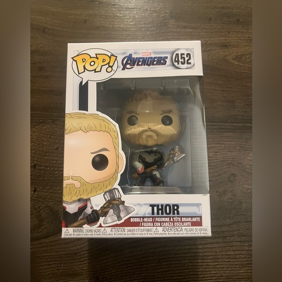 Funko Pop Marvel Thor Avengers Bobble-Head,#452,Brand New,New in box - Picture 1 of 4
